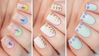 Minimalistic Nail Art 2023 🌸 Fun & Easy Spring Nail Design Compilation!