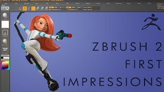 Zbrush 2 First Impressions & 2 Minute Review