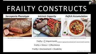 Frailty Seminar Series: Frailty and Heart Failure - What if all the Failure is not in the Heart?