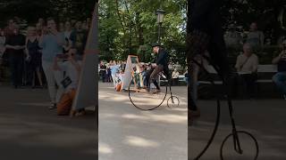 Penny-Farthing Stunts #shorts #bicycle