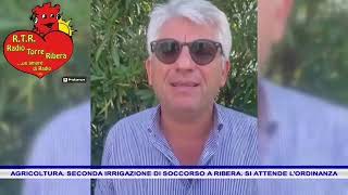 AGRICOLTURA SECONDA IRRIGAZIONE DI SOCCORSO A RIBERA SI ATTENDE L'ORDINANZA