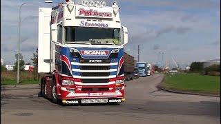 Scania S500, S730, R490 V8 Sound Dutch Trucks