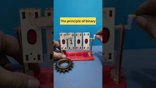 The principle of binary #shorts #binary #experimentvideo #amazing #doyouknow #tutorial #learning