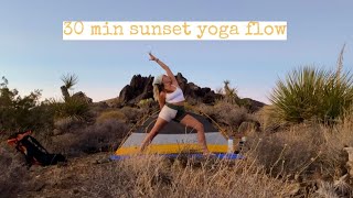 Campside Sunset Yoga Flow // Ashtanga Vinyasa 30 min