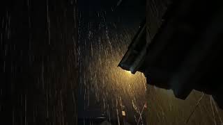 Falling into deep sleep with a rain sound ASMR #viralshorts