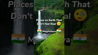 Most Amazing Places 📍on Earth ft Meghalaya 🇮🇳  #meghalayatourism #indiantourism