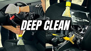 Interior Deep Cleaning This Skoda Octavia - ASMR Car Detailing