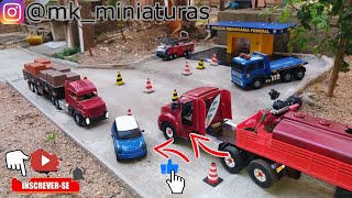 quase deu ruim #miniaturasdecaminhão #minis #miniaturas #brinquedos #caminhão