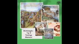 🎨  Michelangelo – Top 5 Paintings Mnemonic (CCaTTT)