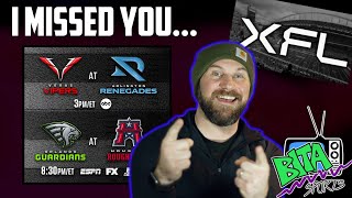 XFL NEWS: Week 1 Reactions - Vipers vs Renegades and Guardians vs Roughnecks