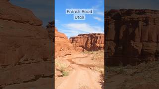 Potash Road Utah. Driving this scenic off-road to Moab #shorts