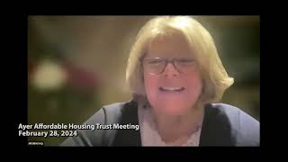 Ayer Affordable Housing Trust: February 28, 2024