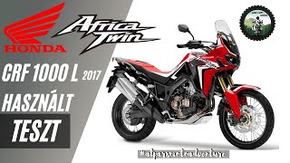 Africa Twin CRF 1000L használt teszt #alparsmotoadventure #honda #africatwin1000