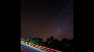 Fotografando o céu estrelado noturno em José de Freitas