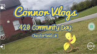 Connor Vlogs | Bellsprout (420) Community Day on Pokémon GO