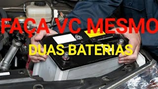 COMO LIGAR DUAS BATERIAS EM UM CARRO DE SOM,FAÇA VC MESMO.