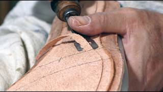 Making Handmade Full Brogue Oxford Shoes