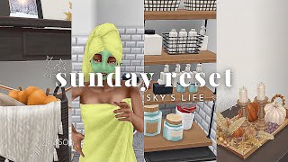 •Sims Vlog•🏋🏾‍♀️🧽🍁 | Sky’s Life 04: Sunday reset | The Sims Freeplay