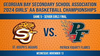 Gm 5 - Sr Girls Final