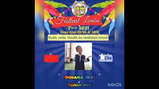 Festival Lomba |Online| 2021-Lomba Kreasi- Fashion Show- Qodama (B2)- KB/RA AL AMIN KRA