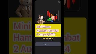 Hamster Kombat Mini Game 2 August,2024 #hamsterkombat #minigame