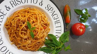 مكرونة سباغيتي  🍝🌶 SPAGHETTI 🍝