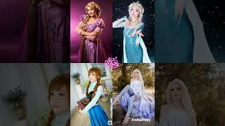 Anna vs rupanzal vs Elsa vs nazuko