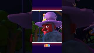 Who who are there in the Spooky Farm?😨 #shorts #halloween #kidssongs #allbabieschannel