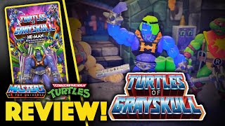 Masters Of The Universe Origins Turtles Of Grayskull Mutated He-Man Review