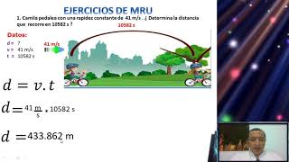 Como Resolver Ejercicios de Física MOVIMIENTO RECTILÍNEO UNIFORME (MRU) DISTANCIA VELOCIDAD Y TIEMPO