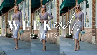 6 EVERYDAY FALL OUTFITS- DRESSY AND CASUAL #youtubeshorts