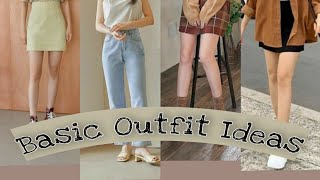 BASIC OUTFIT IDEAS | EVERYDAY OUTFIT | KOREAN OUTFITS | KOREAN STYLE | ASIAN STYLE | #TheHow&Ideas