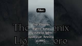 Phoenix Lights #mysteriouslegends #enigma #facts #mysteriousorigins  #alienhistory #ufofacts