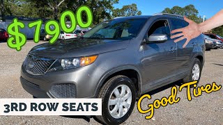 2011 Kia Sorento LX Sport - 162k miles - 3rd row seats - Used cars in Pensacola under $10,000