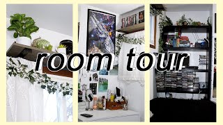 my small room tour ( that isn't boring or monochromatic ! ) | tips & organization