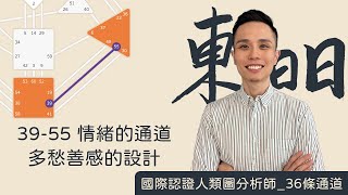 人類圖｜36條通道｜一支影片搞懂39-55情緒的通道/多愁善感的設計！#人類圖 #36條通道 #情緒的通道 #多愁善感的設計