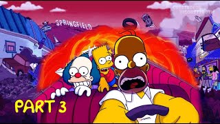 Driving Across Entertainment District | The Simpsons Road Rage Game 6 Part 3