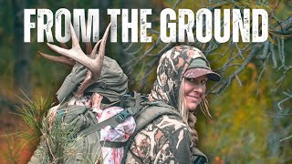 Archery Hunting Public Land Whitetails [INSANE Footage!]