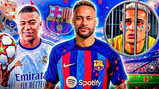 MBAPPÉ NO REAL MADRID, NEYMAR NO BARCELONA, ANTONY PRESO E MUITO MAIS