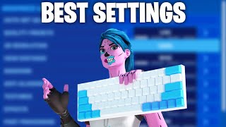 The BEST BEGINNER Settings To Improve Fast On Keyboard and Mouse! (Fortnite Chapter 3)