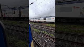 CSMT Bound Fast AC Local #train #indianrailways #railway #music #railfans #india #viralvideo #july8