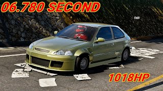 1018HP HONDA CIVIC EK9 DRAG TUNE CAR PARKING MULTIPLAYER 2 NEW UPDATE