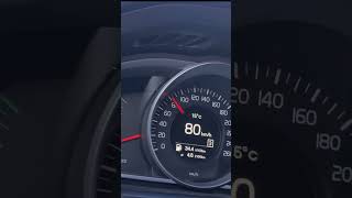 Volvo V40 D3 manual acceleration test 0-100km/h