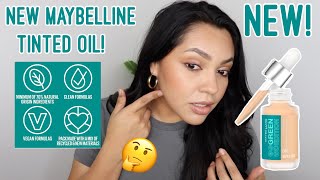 NEW MAYBELLINE GREEN EDITION TINTED OIL! First impression