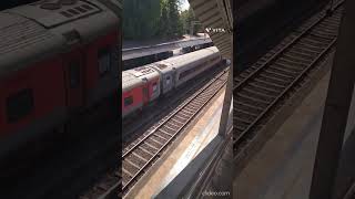 Train Departure.LHB coach. Train Shorts