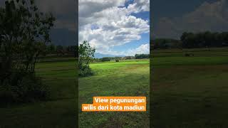 #shorts View gunung wilis dari kota madiun