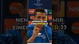 RONALDO: ARROGANT oder SELBSTBEWUSST? 🔥💯 #ronaldo #fußball #euro2024