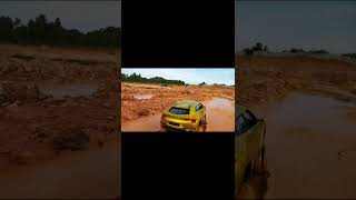 Kirain Lumpur biasa, otewe mundur alon - alon 😂 #rc4wd #shorts #shortsvideo #lamborghini