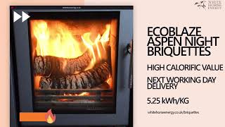 Briquettes The Most Cost Effective Way To Heat Your Home | Ecoblaze Briquettes | White Horse Energy