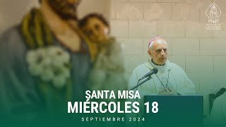 Santa Misa en vivo - Miércoles 18/09 Catedral Cristo Rey